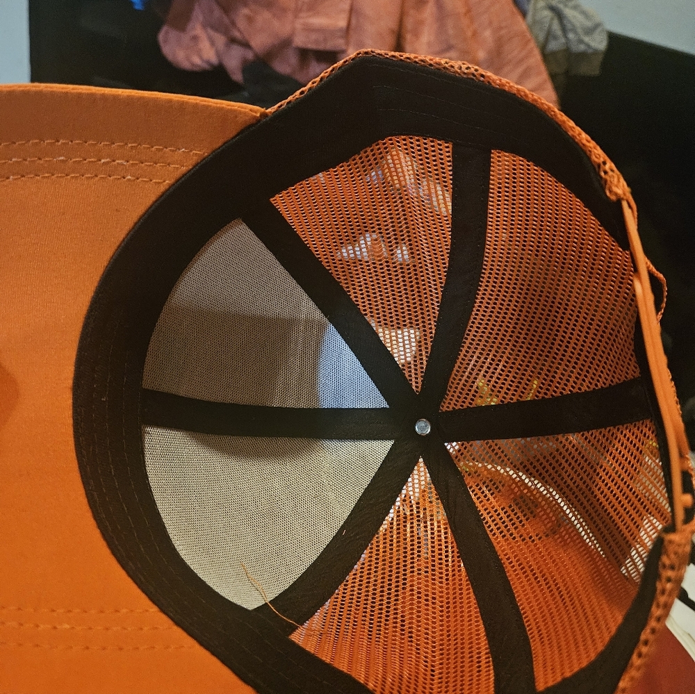 Sitka Hunter Orange Trucker Hat - Picture 4 of 5